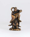 吉兆七福神 弁財天(銅製/上味色)仏師:旭峰 原型_仏像 置物 七福神 高岡銅器 (べんざいてん7Fjomi)