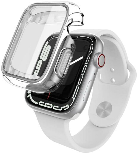 【RAPTIC】 Apple Watch Series 7 41mm 対応 ケース クリア 全面保護 耐衝撃 カバー 衝撃 吸収 クリアケース 薄型 スリム 透明 カバー シンプル クリアカバー Appleウォッチ 透明ケース 保護カバー [ ア 【RAPTIC】 Apple Watch Series 7 41mm 対応 ケース クリア 全面保護 耐衝撃 カバー 衝撃 吸収 クリアケース 薄型 スリム 透明 カバー シンプル クリアカバー Appleウォッチ 透明ケース 保護カバー [ ア