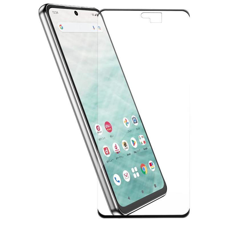 Hy+ arrows N フィルム F-51C ガラスフィルム W硬化製法 一般ガラスの3倍強度 全面保護 全面吸着