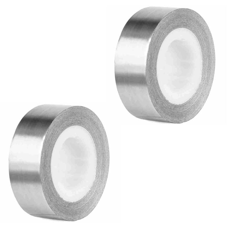 ゴルフ 鉛テープ 鉛シート ウエイト メンテナンス用品 薄型 2個入り 30g 12mmx100cm(シルバー) AM220923