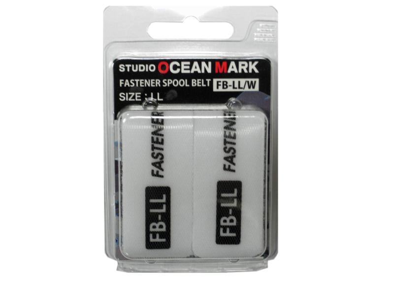 スタジオオーシャンマーク FASTENER SPOOL BELT (ファスナースプールベルト) スプールバンド ホワイト LL