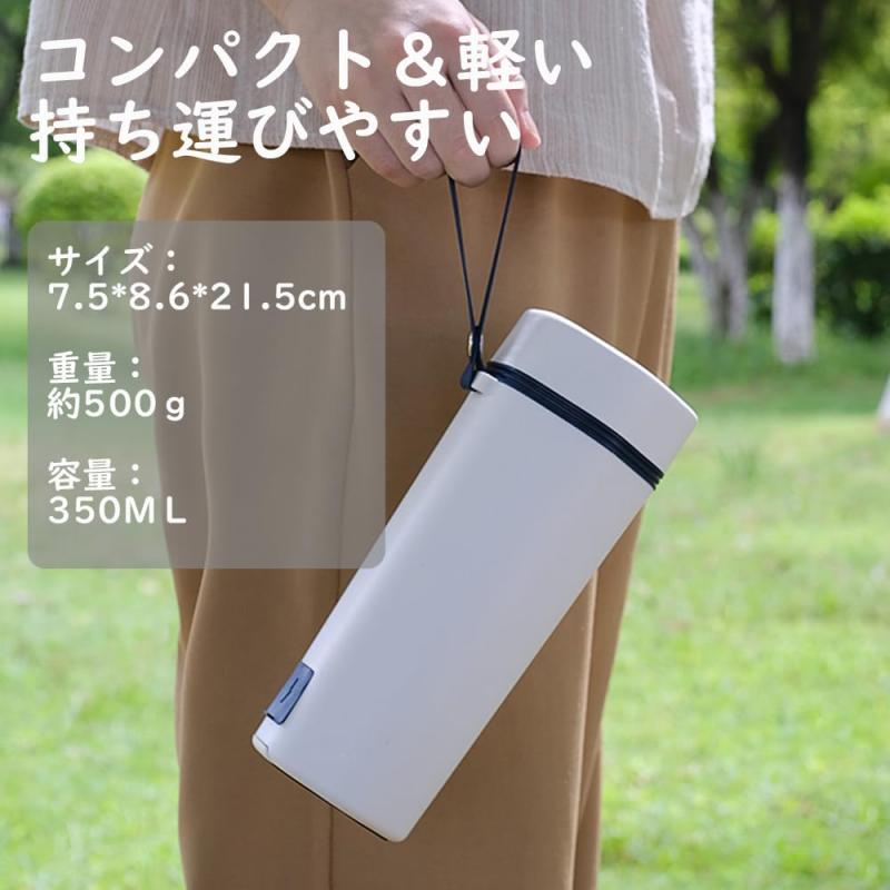 Longem ポータブルケトル 日本・海外対応 100-240V 電気ケトル 小型 海外で使える...