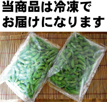 (随時発送)(送料無料)枝豆 冷凍えだまめ 【鶴岡産 だだちゃ豆 1キロ】地元ショップ＆農家の共同栽培だからこそできるこの価格！豆ご飯などにもオススメです♪