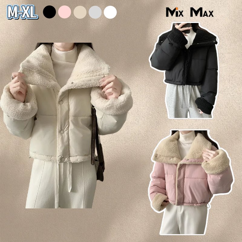 裏起毛中綿ジャケットレディースムー...