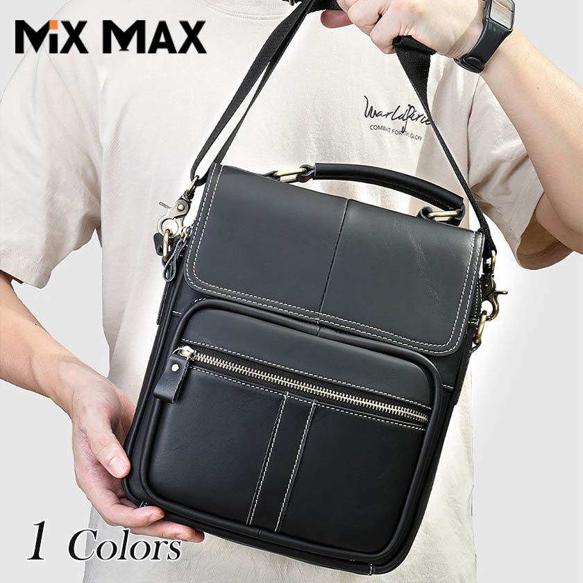 ショルダーバッグ ビジネスバッグ メンズ 本革 牛革 ノートPC ミニ ショルダー 大人小さめ ショルダーバッグ 斜めがけ 肩掛け バッグ ボディバッグ フラップ メッセンジャーバッグ カバン 通勤バッグ フォーマル ブランド シンプル プレゼント ギフト