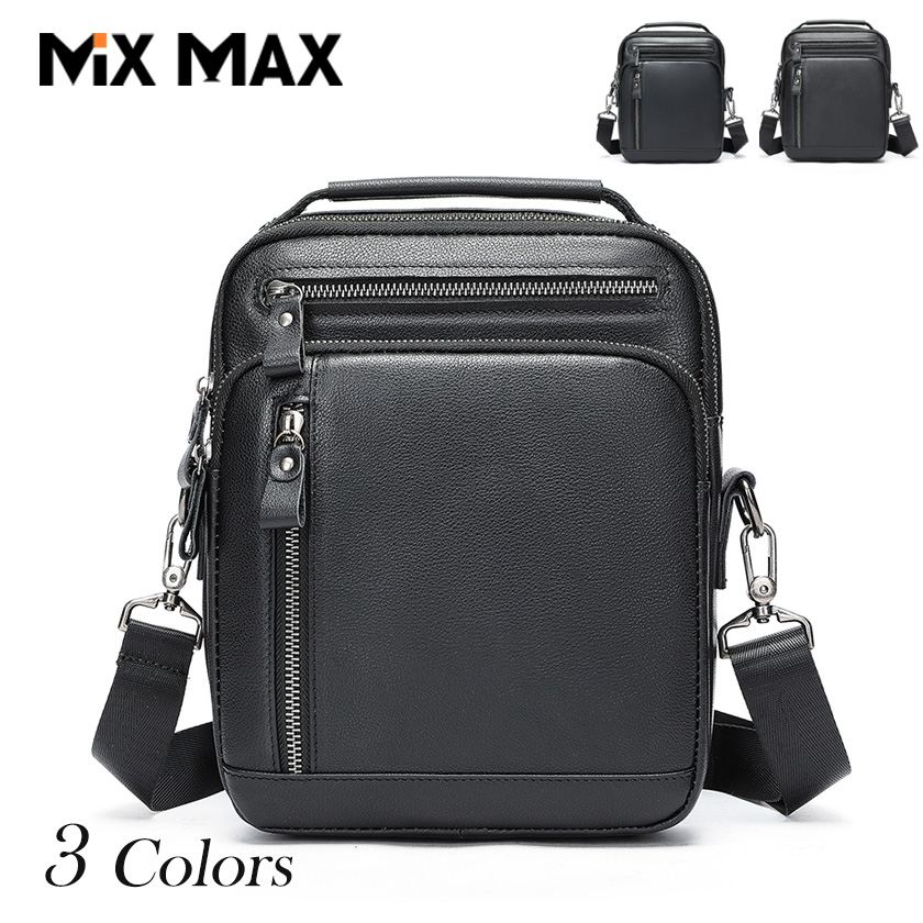 ショルダーバッグ ビジネスバッグ ショルダーバッグ ボディバッグ メンズ トップレザー 本革 厳選牛革 横型 大容量 スマホ収納 カード入れ 肩掛け 斜め掛け ワンショルダー サコッシュ 大人 軽量 ビジネスリュック 軽い 自転車 機能性 フォーマル ブランド 就職活動