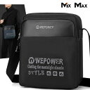 WE POWER ショルダーバッグ メンズ 斜めがけ メッセンジャーバッグ ボディバッグ 2way 鞄 肩掛けバッグ 斜めがけ 手提げ 小さめ 軽量 ミニ mi...