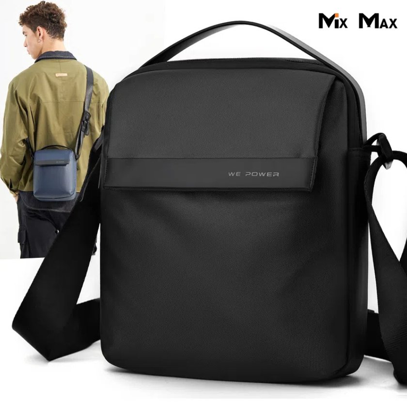 WE POWER ショルダーバッグ メンズ 3WAY ハンドバッグ 斜めがけバッグ 型崩れしない 斜めがけ 肩掛け 超軽量 大容量 多機能 撥水 おしゃれ かっこいい 丈夫 頑丈 耐久性 軽い カバン カジュアル おしゃれ お出かけ 通勤 通学 男女兼用 おすすめ