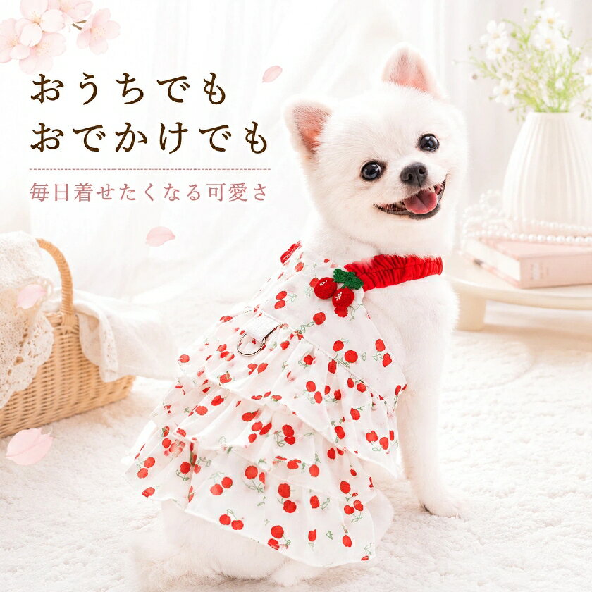 楽天市場】チェリー（ワンピース｜ドッグウェア）：犬用品<ペット
