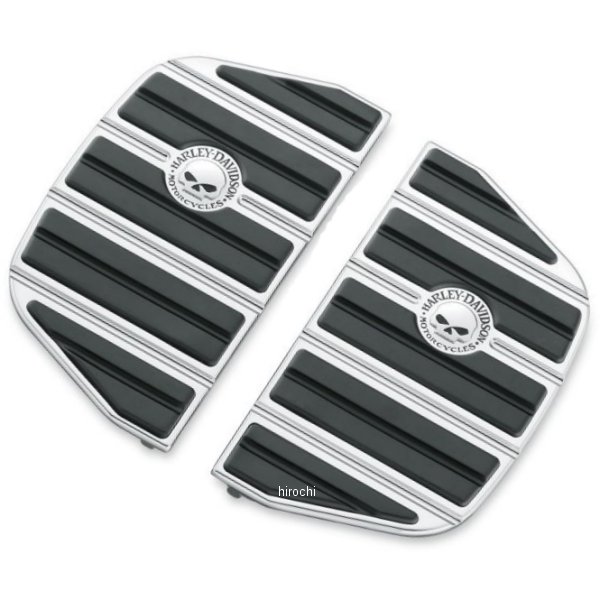 ハーレー純正 パッセンジャーフットボードインサート スカル トラディショナル 50713-04 HD店