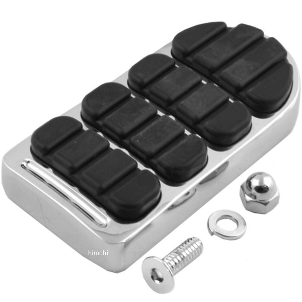 【USA在庫あり】 クリアキン Kuryakyn ブレーキペダル パッド(小) ISO ロングホーン kur8044 HD店