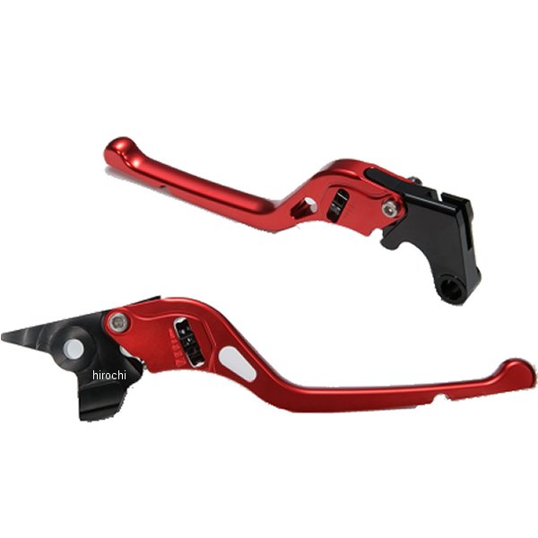 【メーカー在庫あり】 ユーカナヤ U-KANAYA ビレットレバーセット ホイールタイプ 10年 ドゥカティ ムルティストラーダ1200/S 赤 DU041-003-0305