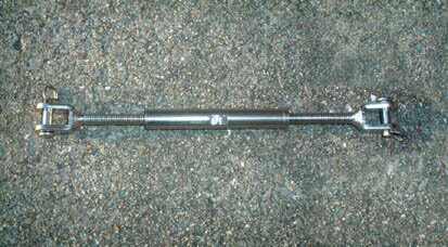 【メーカー在庫あり】 エスコ ESCO M6 x 47mm 止め金具(右 オスねじ/ステンレス製) 000012017146 HD店