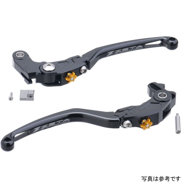 【メーカー在庫あり】 ジータ ZETA パイロット レバーセット 黒 06年-19年 GSXR600 ZS63-0411 HD店