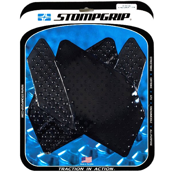 【メーカー在庫あり】 ストンプグリップ STOMPGRIP タンク グリップ ボルケーノ 15年以降 BMW R1200R 黒 55-10-0106B HD店