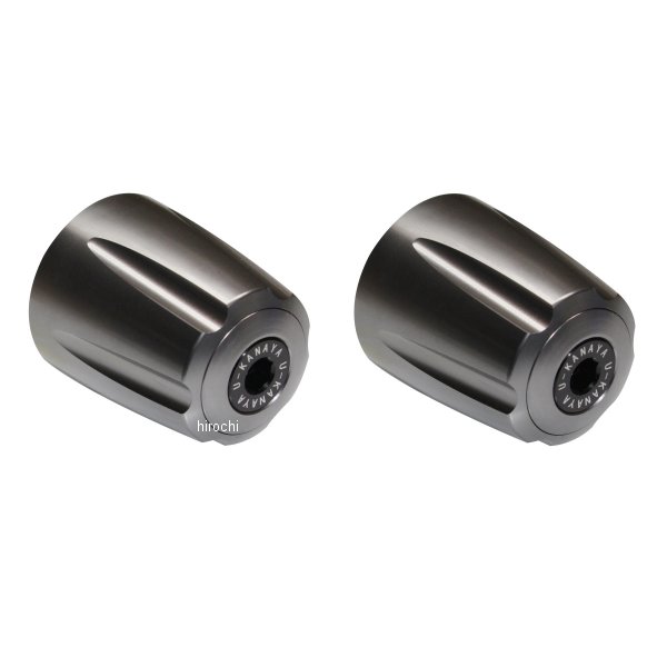 【メーカー在庫あり】 ユーカナヤ U-KANAYA アルミビレットハンドルバーエンド グルーヴタイプ MT-10/MT-10SP チタン/チタン BEGVTI-YA047-TI HD店