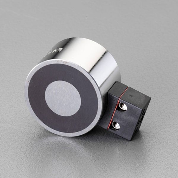 【メーカー在庫あり】 エスコ ESCO DC12V/φ 50mm/1000N 電磁マグネットホルダー 000012346165 HD店