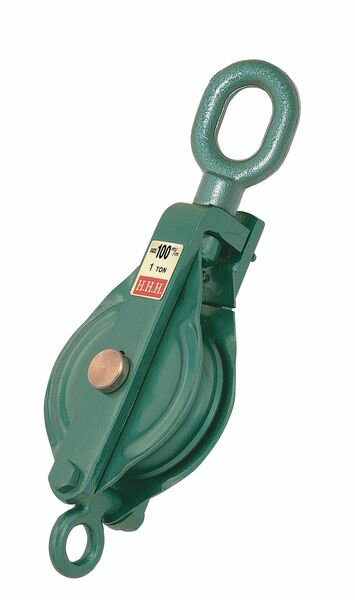 【メーカー在庫あり】 エスコ ESCO 125mm 強力型滑車(1車・オーフ) 000012346337 HD店