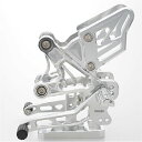 【メーカー在庫あり】 アールズギア r's gear レーシングコンセプト ライディングステップ Z900RS クリアシルバー AC01-0300-CL HD店
