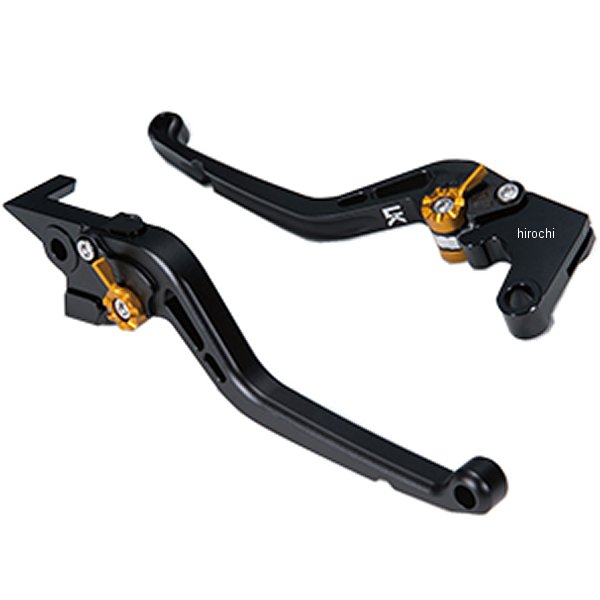 【メーカー在庫あり】 ユーカナヤ U-KANAYA ビレットレバーセット スタンダードタイプ ロング 13年以降 XTZ125 マットブラック YA067-145-0111 HD店