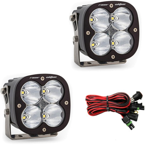 【USA在庫あり】 Baja Designs XL Racer Edition High Speed Spot 2個 LED ライト Pods - クリア baj687802 HD店