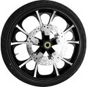 【USA在庫あり】 COASTAL MOTO ホイール フロント LARGO W/TIRE ABS (TPMS) ブラック CUT 21" 0335-0019 HD店