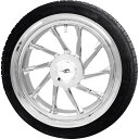 【USA在庫あり】 COASTAL MOTO ホイール リア RIGHT HURRICANE 3D TRIKE W/TIRE 18" クローム 0336-0017 HD店