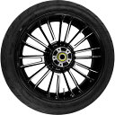 【USA在庫あり】 COASTAL MOTO ホイール リア ATLANTIC W/TIRE ABS (TPMS) ブラック CUT 18" 0336-0027 HD店