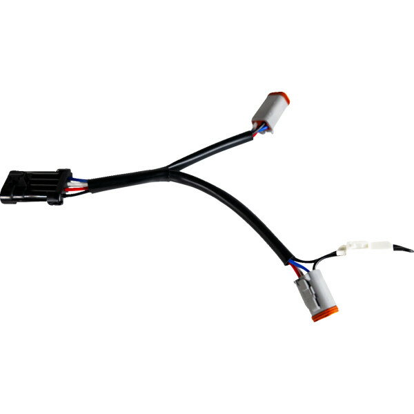 【USA在庫あり】 カスタム ダイナミクス Custom Dynamics ワイヤー ハーネス DUAL LAMP SHARK DEMON 2120-1355 HD店