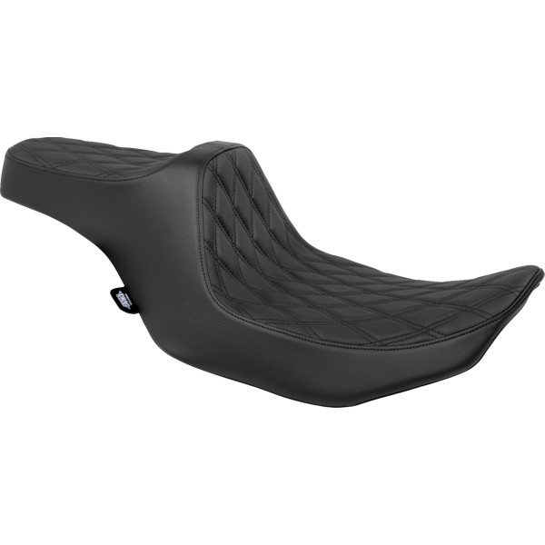  DRAG SPECIALTIES SEATS edator 3 Double Diamond ブラック ビニール ツーリング 0801-1918 HD店