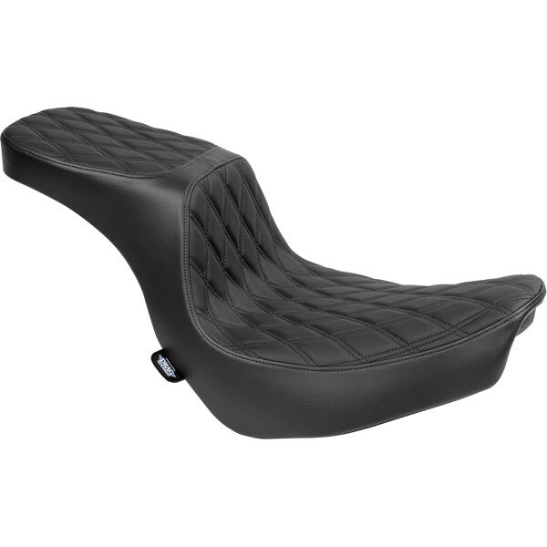 DRAG SPECIALTIES SEATS edator 2up ブラック ビニール ブラック DD Stch FLSB FXLRS/T 0802-1635 HD店