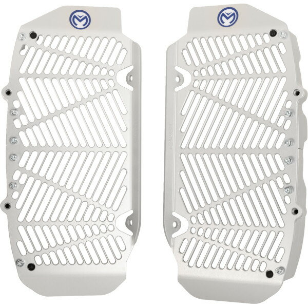 【USA在庫あり】 MOOSE OFFROAD ラジエターガード トライアンフ シルバー 1901-0956 HD店