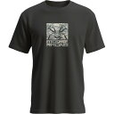 【USA在庫あり】 MOOSE OFFROAD Tシャツ AGROID CAMO ブラック Sサイズ 3030-24401 HD店