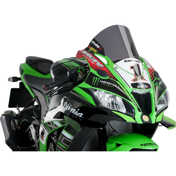 【USA在庫あり】 プーチ Puig ウィンドスクリーン RACE ZX-10RR ダークスモーク 2301-2814 HD店
