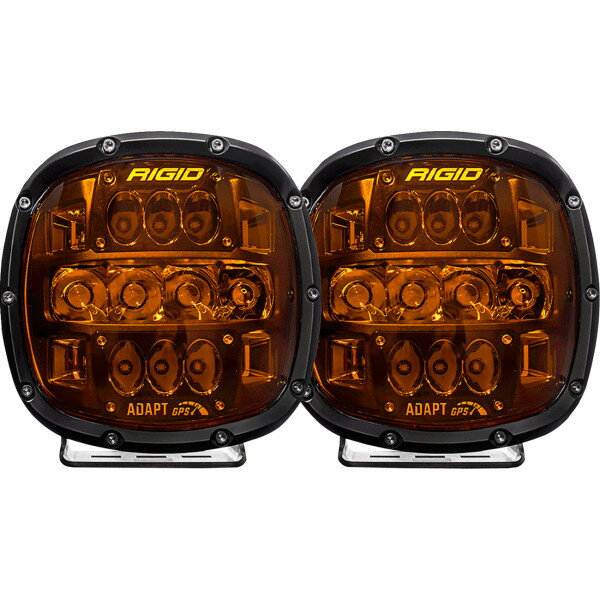 樂天商城 - 【USA在庫あり】 リジッドインダストリー Rigid Industries Adapt XP LEDライト アンバーレンズ ペア 2001-2802 HD店