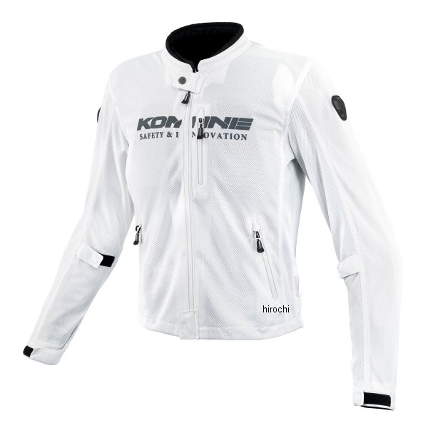 【メーカー在庫あり】 JK-181 コミネ KOMINE 2025年春夏モデル エニグマライト メッシュジャケット KOMINEシルバー Lサイズ 07-181 HD店