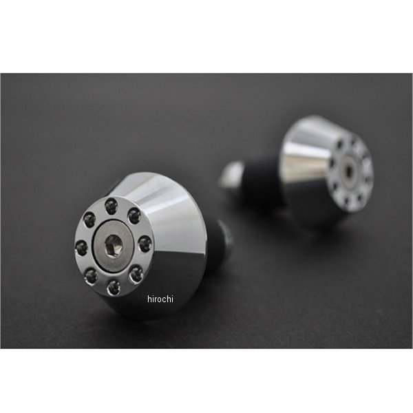 アルキャンハンズ ALCAN hands バーエンドキャップ φ22用 STREAM メッキ 2個入り F70004A HD店