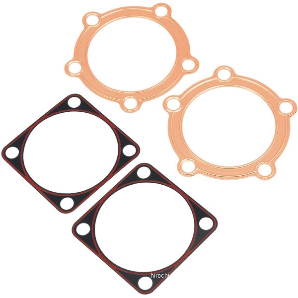 【メーカー在庫あり】 047142 ジェームズ JAMES シリンダー ガスケット 36年-47年 EL、FL 4個入り JGI-16770-36-C HD店