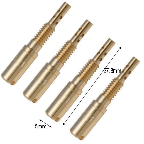 【USA在庫あり】 EBC イービーシー パイロットジェット ミクニ TMX、BSR CVキャブ用 (4個入り) #45 1005-0086 HD店