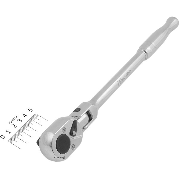 コーケン Ko-ken 1/2インチsq ラチェットハンドル 首振り式(ミガキ) 全長 330mm 4774P-KK HD店