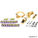 ハイパープロ HYPERPRO CNCステアリングダンパーステー 75mm/TYPE-3 99年-02年 YZF-R6 ゴールド 22113024 HD店