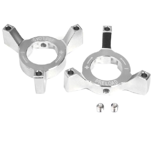 ハイパープロ HYPERPRO AH1フォーク用 イニシャルアジャスター シルバー 22500011 HD店