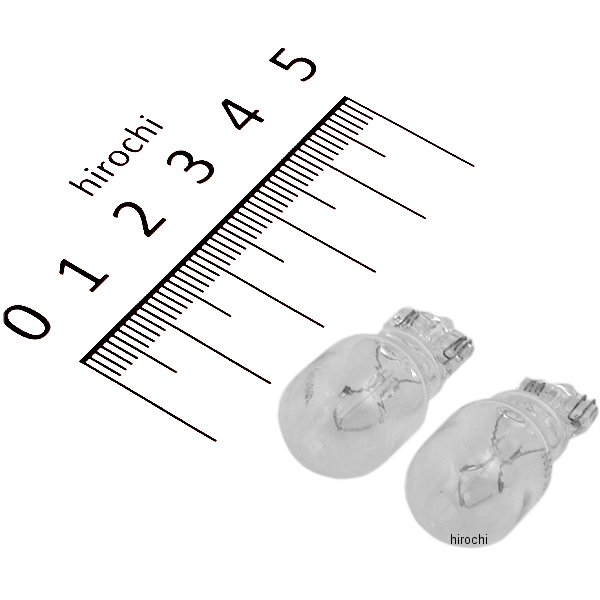 【メーカー在庫あり】 NBS バイクパーツセンター ウェッジバルブ T13 12V 10W クリア 2個入り 905522 HD店