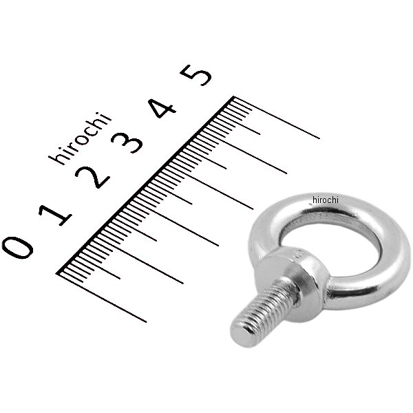 【メーカー在庫あり】 エスコ ESCO M6x 14mm アイボルト ステンレス製 000012032248 HD店