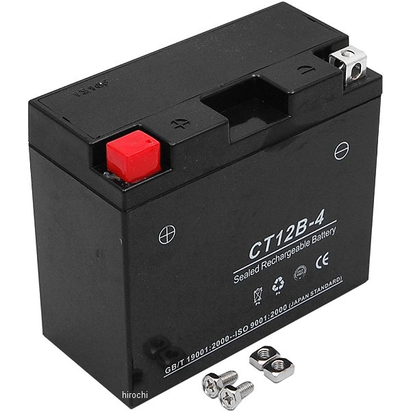 【メーカー在庫あり】 NBS バイクパーツセンター MFバッテリー 12V YT12B-4 YT12B-BS互換 CT12B-4 HD店