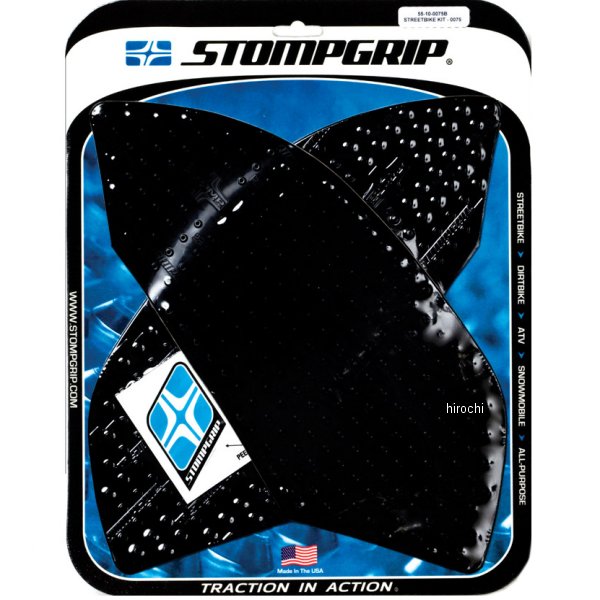 【メーカー在庫あり】 ストンプグリップ STOMPGRIP タンク グリップ ボルケーノ 09年-18年 アプリリア RSV4 黒 55-10-0075B HD店