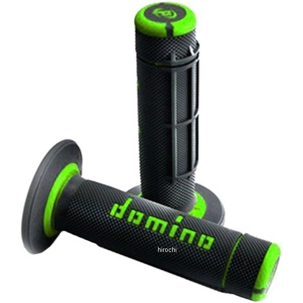 ドミノ domino グリップオフロードクロス 118mm 黒/グリーン 右左セット A02041C4440 HD店