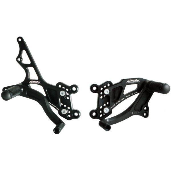 バルターモト Valter Moto バックステップ スタート ポジション変更可 09年-14年 BMW F800R タイプ1.5 黒 VMC-PEB04 HD店
