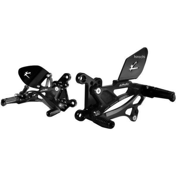バルターモト Valter Moto バックステップ ストリート ポジション変更可 06年-10年 GSX-R750、GSX-R600 タイプ2.5 黒 VMC-PES65 HD店