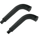 【USA在庫あり】 RSI レースショップ Race Shop ラバーグリップ 8インチ(203mm) 黒 左右ペア 0630-0461 HD店